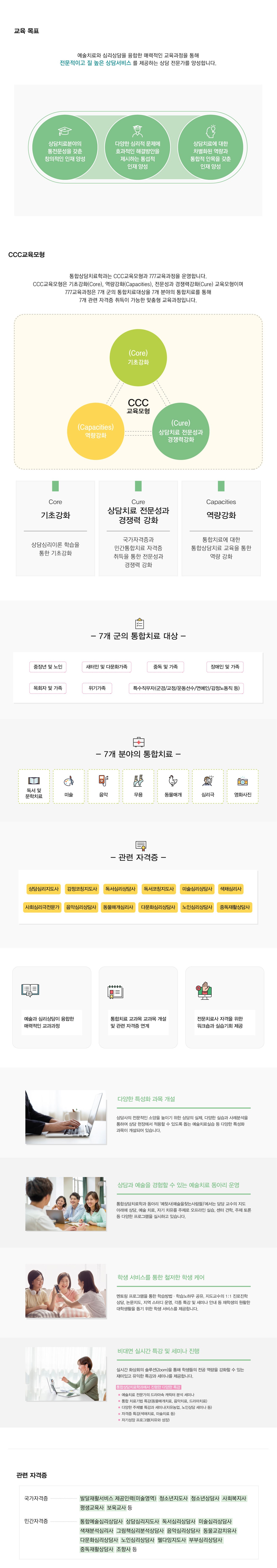 통합상담치료학과 소개-다음내용참고